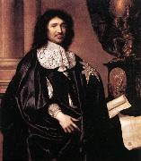 LEFEBVRE, Claude, Portrait of Jean-Baptiste Colbert sg